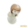 Kép 9/10 - Hollóházi porcelán -  Nyújtózkodó kislány