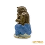 Kép 6/10 - Gorodnitsa porcelán -  Balalajkázó medve