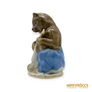 Kép 7/10 - Gorodnitsa porcelán -  Balalajkázó medve