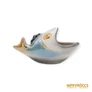 Kép 1/10 - Porcelán, kerámia - Tátott szájú hal