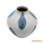 Kép 1/6 - Polonne porcelán - Kis gömb alakú váza