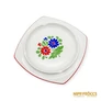 Kép 2/6 - Alföldi porcelán -  Virágos hamutartó