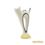Kép 4/10 - Hollóházi porcelán -  Art deco macska