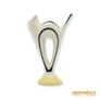 Kép 5/10 - Hollóházi porcelán -  Art deco macska