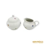 Kép 1/8 - Porcelán, kerámia - Cukortartó és tejkiöntő