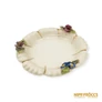 Kép 1/5 - Porcelán, kerámia - Kis tál oldalán virágokkal