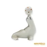Kép 1/10 - Porcelán, kerámia - Cirkuszi fóka pöttyös labdával