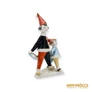 Kép 2/10 - Hollóházi porcelán -  Bohócpár