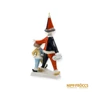 Kép 4/10 - Hollóházi porcelán -  Bohócpár