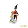 Kép 6/10 - Hollóházi porcelán -  Bohócpár