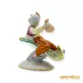 Kép 3/10 - Hollóházi porcelán -  Aladdin zöld színű repülőszőnyegen