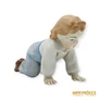 Kép 1/10 - Zsolnay porcelán - Mászó gyerek