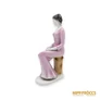 Kép 4/10 - Hollóházi porcelán -  Olvasó nő