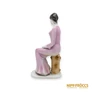 Kép 5/10 - Hollóházi porcelán -  Olvasó nő