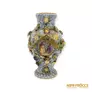 Kép 2/8 - Ludwigsburg porcelán -  Virágmintás váza