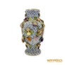 Kép 5/8 - Ludwigsburg porcelán -  Virágmintás váza