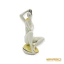 Kép 8/10 - Zsolnay porcelán -  Fésülködő akt