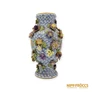 Kép 3/8 - Ludwigsburg porcelán -  Virágmintás váza