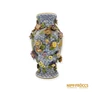 Kép 5/8 - Ludwigsburg porcelán -  Virágmintás váza
