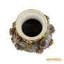 Kép 7/8 - Ludwigsburg porcelán -  Virágmintás váza
