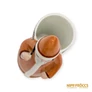 Kép 9/10 - Hollóházi porcelán -  Mikulás puttonnyal