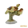 Kép 8/10 - Aquincumi porcelán -  Ágon ülő három madár