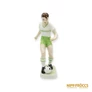 Kép 2/10 - Hollóházi porcelán -  Focista zöld-fehér mezben