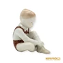 Kép 3/10 - Aquincumi porcelán -  Cipőt húzó kisfiú
