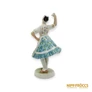 Kép 4/10 - Zsolnay porcelán -  Néptáncos nő