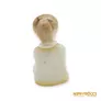 Kép 4/10 - Aquincumi porcelán -  Nadrágot húzó kislány (ritka festésű)