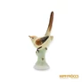 Kép 8/10 - Hollóházi porcelán -  Ágon ülő madár