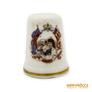 Kép 2/6 - St. George porcelán -  Gyűszű King Edward VII és Queen Alexandra felirattal