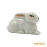 Kép 1/9 - Porcelán, kerámia - Apró fehér nyúl