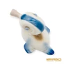 Kép 9/10 - Aquincumi porcelán -  Aquazúr kacsa