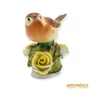 Kép 2/10 - Herendi porcelán -  Madár rózsákkal