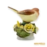 Kép 5/10 - Herendi porcelán -  Madár rózsákkal