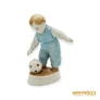 Kép 1/10 - Zsolnay porcelán - Labdát rúgó gyerek