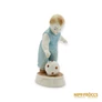 Kép 7/10 - Zsolnay porcelán -  Labdát rúgó gyerek
