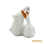 Kép 8/10 - Hollóházi porcelán -  Libapár