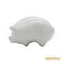 Kép 4/10 - Zsolnay porcelán -  Fehér malac