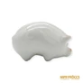 Kép 8/10 - Zsolnay porcelán -  Fehér malac