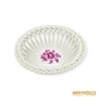 Kép 1/6 - Herendi porcelán - Fonott kosár virág mintával