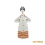 Kép 5/10 - Hollóházi porcelán -  Két tálat tartó lány