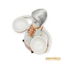 Kép 9/10 - Hollóházi porcelán -  Két tálat tartó lány