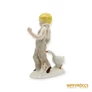Kép 4/10 - Lippelsdorf porcelán -  Kisfiú libával