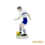 Kép 4/10 - Hollóházi porcelán -  Focissta kék-fehér mezben