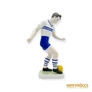 Kép 8/10 - Hollóházi porcelán -  Focissta kék-fehér mezben
