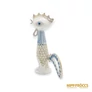 Kép 7/9 - Aquincumi porcelán -  Aquazúr kakas