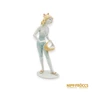 Kép 1/11 - Unterweissbach porcelán - Lány kosárral