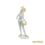 Kép 9/11 - Unterweissbach porcelán -  Lány kosárral